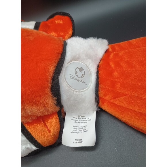 Disney Store Pixar Finding Nemo Plush 18 In Stuffed Animal Fish Orange Toy Clean - Picture 6 of 7
